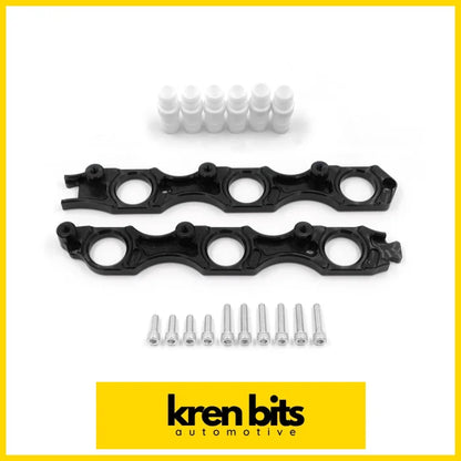 Vr38 Coil Conversion Kit For Toyota Jz Engines Black / Bracket Set Only