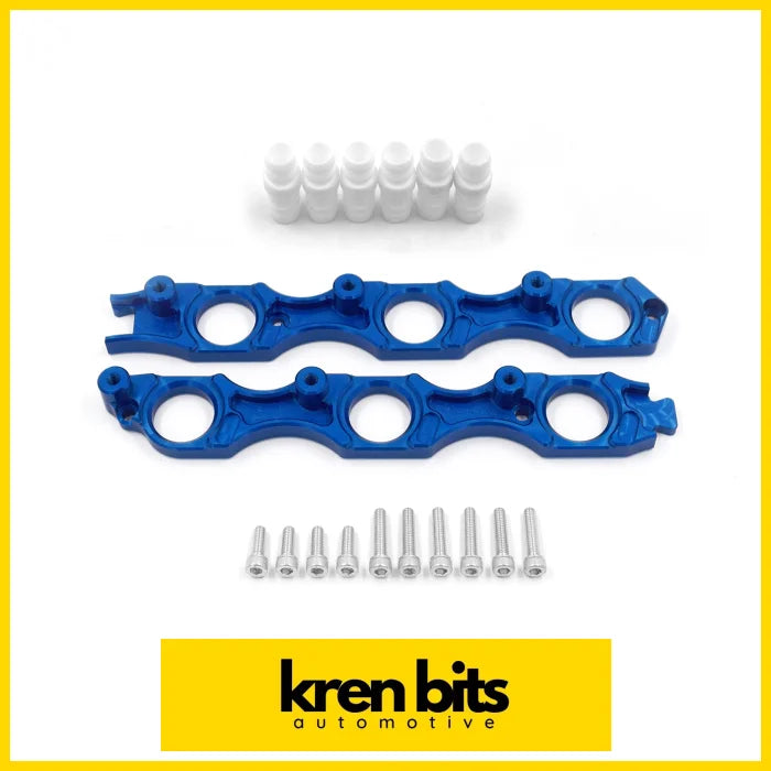 Vr38 Coil Conversion Kit For Toyota Jz Engines Blue / Bracket Set Only