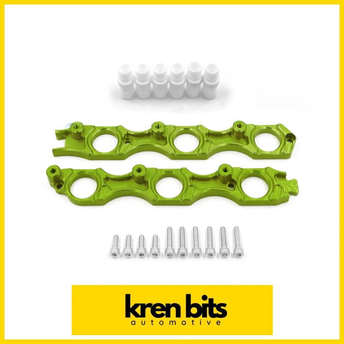 Vr38 Coil Conversion Kit For Toyota Jz Engines Green / Bracket Set Only