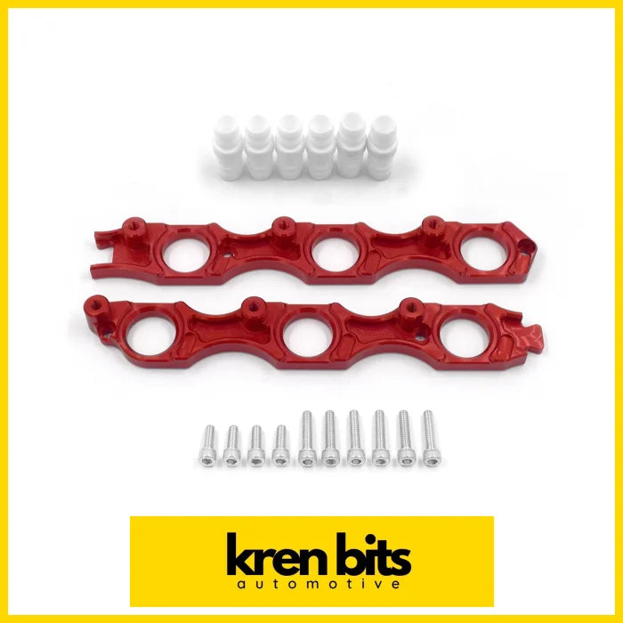 Vr38 Coil Conversion Kit For Toyota Jz Engines Red / Bracket Set Only