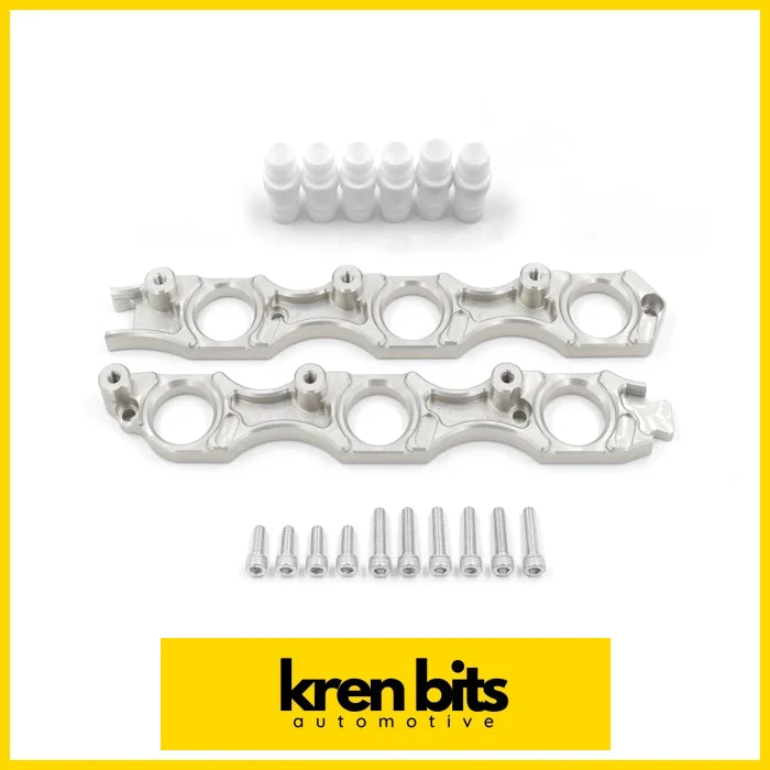 Vr38 Coil Conversion Kit For Toyota Jz Engines Silver / Bracket Set Only