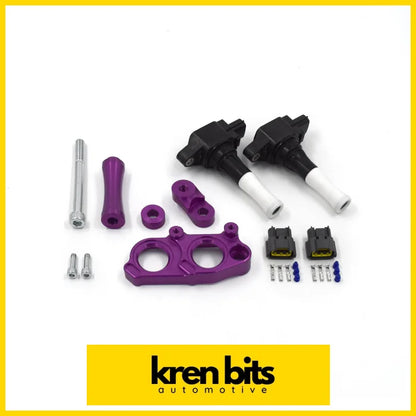 Vr38 Coil Kit For Mazda 13B Rotary Engines Purple / Yes