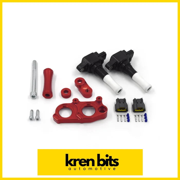 Vr38 Coil Kit For Mazda 13B Rotary Engines Red / Yes