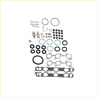 Black green and silver metal engine gasket set with seals and bolts for toyota prado vzj90 5vz-fe by VRS