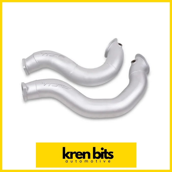 Vrsf 3″ Cast Stainless Steel Catless Downpipes N54 V2 2007 – 2010 Bmw Race Downpipe - Cerakote