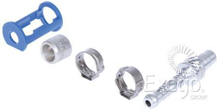 Vulkan Lokring Aluminium Fitting 9.53mm Tube Splicer Tube