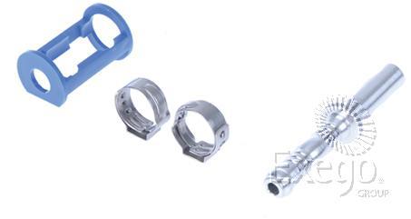 Vulkan Lokring Aluminium Fitting 9.53mm Tube Splicer Tube