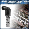 Black and silver metal vvt solenoid with threaded section and connector for 2009 toyota auris engine variable valve timing
