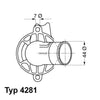 Wahler Thermostat 4281.87D