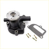 Black cast iron water pump with silver metallic top plate gasket and bolts for 2.3l sd23 engine nissan atlas cabstar