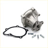 Silver metallic car water pump assembly for nissan ad wingroad dx wagon e13s e15s with black gasket and bolts