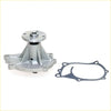 Silver aluminum water pump with black rubber gasket for nissan datsun 521 620 720 l16 engine 1973-1985