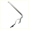 Shiny chrome metal water pump inlet pipe with curved angular design for mitsubishi challenger triton l200 1996-2006 3.0l