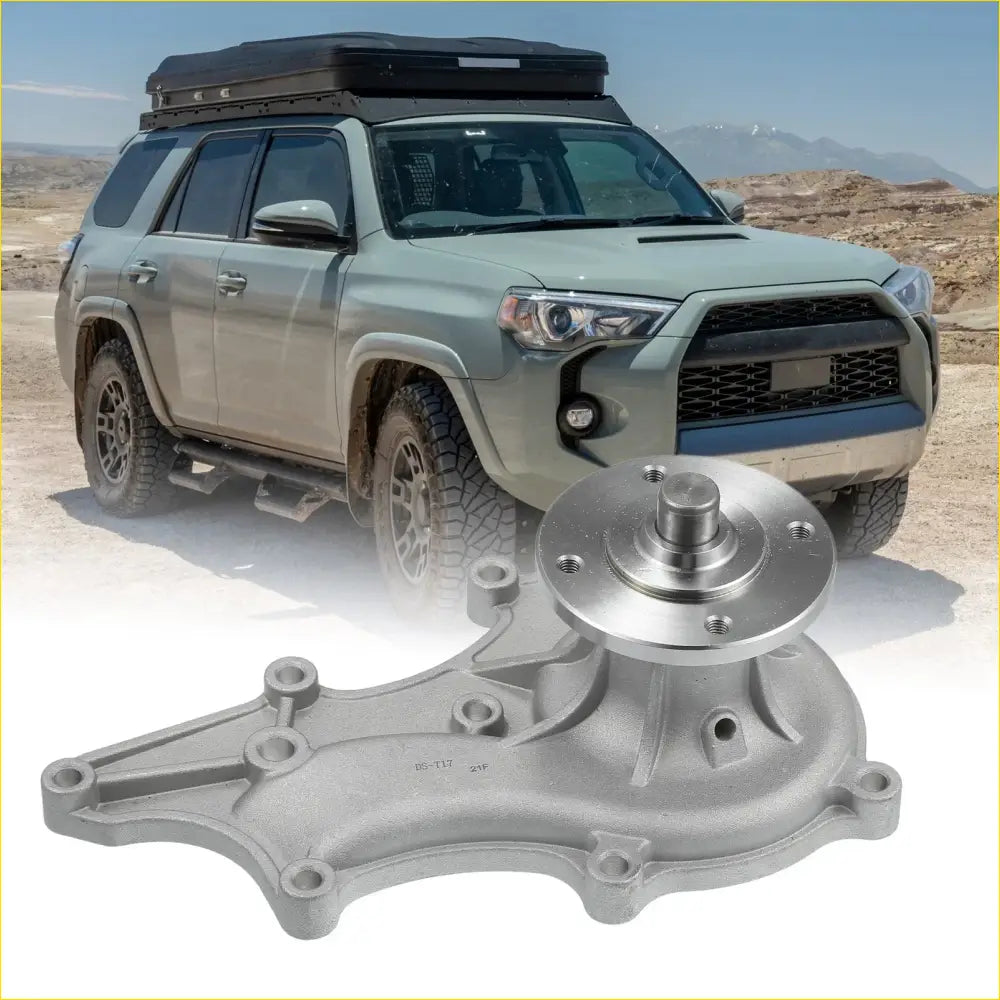 Water Pump with Gasket & Screw Kit for Toyota 4Runner 2.4L (1985-1995) - Cooling