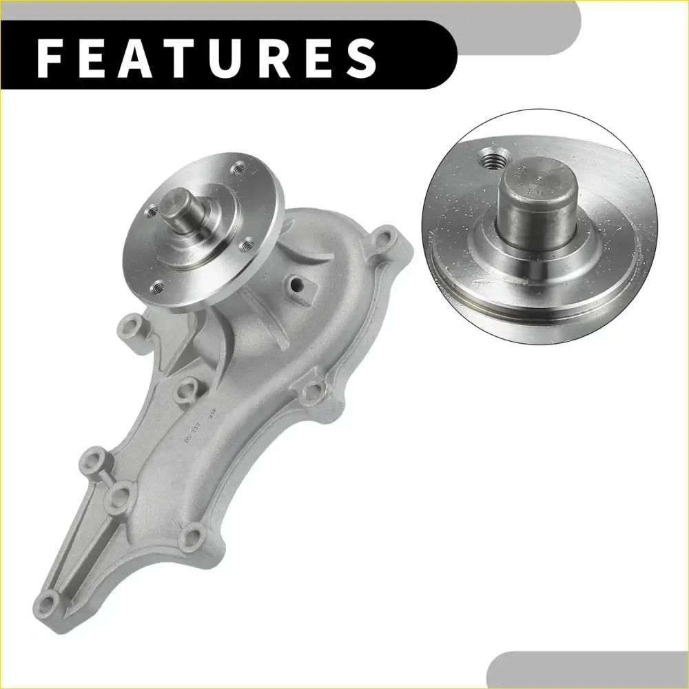 Water Pump with Gasket & Screw Kit for Toyota 4Runner 2.4L (1985-1995) - Cooling