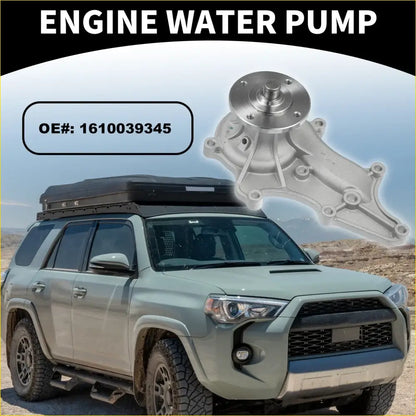 Water Pump with Gasket & Screw Kit for Toyota 4Runner 2.4L (1985-1995) - Cooling