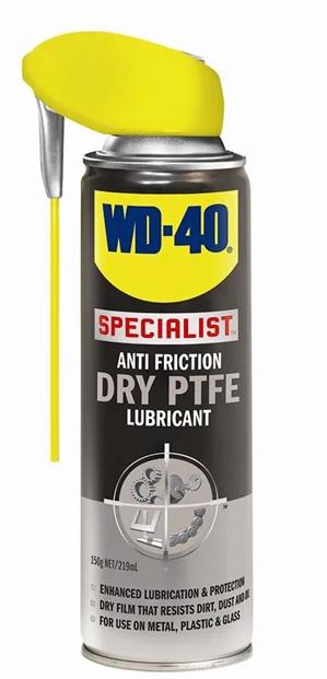 WD-40 Specialist Anti-Friction Dry Ptfe Lubricant Aerosol