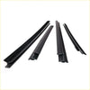 Black rubber windshield wiper blades in different lengths and designs for toyota hilux ln145 ln146 ln166 ln191 1997-2005