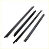 Black rubber weatherstrip door glass outer seal strips for Toyota Hilux LN145 LN146 LN166 LN191 1997-2005
