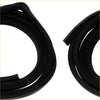 Black rubber weatherstrip seal set made for Isuzu Faster Rodeo Bedford to keep weather out of doors and windows