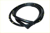 Black rubber weatherstrip with yellow plastic tabs for nissan sunny b310 sedan 1977-1981 weatherstrip set