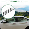 Black plastic weatherstrip window trim seal belt for toyota side windows perfect for 4wd ute offroad use