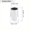Chrome finished 20.5mm hex socket wrench adapter with threaded base for toyota wheel lock lug nut, ideal for 4wd and offroad use