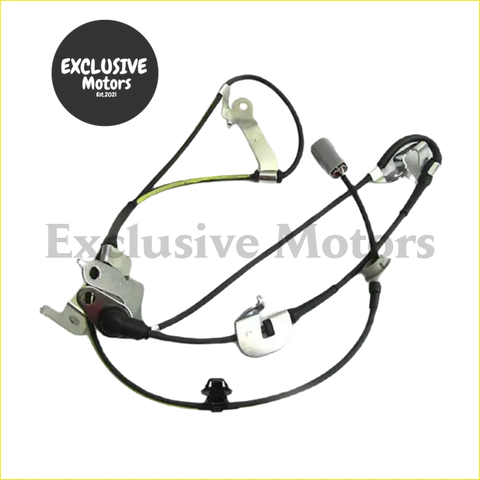 Black and silver wheel speed sensor harness with multiple connectors for ford ranger 2.5td 3.0td and mazda bt-50 b2500