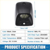 Black abs white led license plate light with 18 chips for toyota 4wd ute offroad use