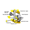 Whiteline W13388 Steering Rack And Pinion Mount Bushing