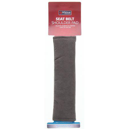 Wildcat Seat Belt Suede Shoulder Pad Grey 49 12326