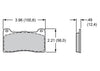 Wilwood Smart Pad BP-20 Brake Pad Set 150-9418K