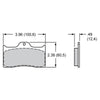 Wilwood Polymatrix B Brake Pad Set 15B-3991K