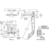 Wilwood Clutch/Brake Pedal 6.25:1 Reverse Swing Mount