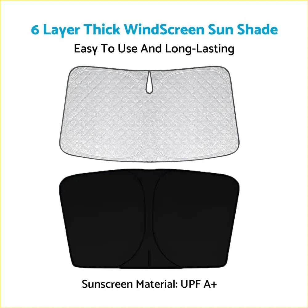 WindScreen Sun Shade Suitable For Ford Everest UA UB 2020-2024 6 - Windscreens