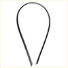 Black rubber weatherstrip seal for windshield moulding upper center fit Nissan D21 Navara Pathfinder door or window frame