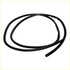 Black rubber windshield upper center molding with textured inner edge coiled for nissan ad y10x sunny n14 nv