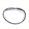 Black rubber windshield upper center moulding wrapped in clear plastic for nissan sentra sunny b13 sedan