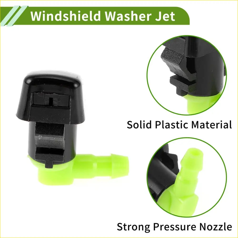 Windshield Washer Nozzle & Hose Connector for Toyota (2000-2023) - Windscreens