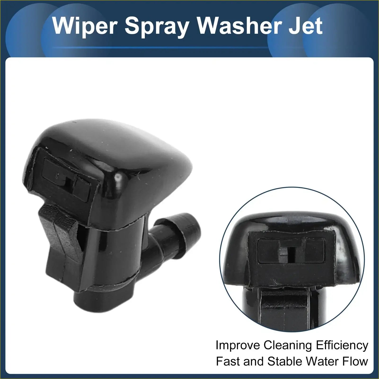 Windshield Washer Nozzle & Hose Connector for Toyota (2010-2015) - Windscreens