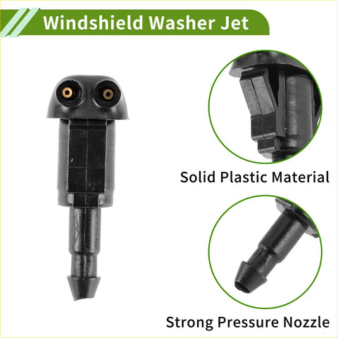 Windshield Washer Nozzle & Hose Connector for Toyota - Windscreens