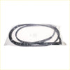 Black rubber windshield weatherstrip seal in clear plastic bag for mitsubishi fuso canter standard cab fe444