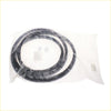 Black rubber windshield weatherstrip gasket coiled and packaged in clear plastic for mitsubishi triton dodge ram 50 l200