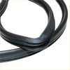 Black rubber windshield weatherstrip with channel for datsun nissan sunny b11 for a secure seal