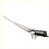 Silver metal windshield wiper arm with sleek design for nissan datsun 620 1972-1979 with digital caliper measurement