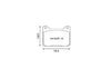 Winmax W3 Circuit Brake Pad Set WMP1309-12.5-W3