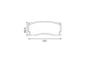 Winmax W3 Circuit Front Brake Pad Set WMP1332-16-W3