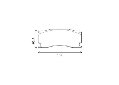 Winmax W3 Circuit Front Brake Pad Set WMP1332-16-W3
