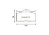 Winmax W5 Race Brake Pad Set WMP1345-12.5-W5