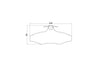 Winmax W3 Circuit Rear Brake Pad Set WMP1362-13-W3